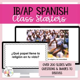 IB-spanish-class-starter-activities